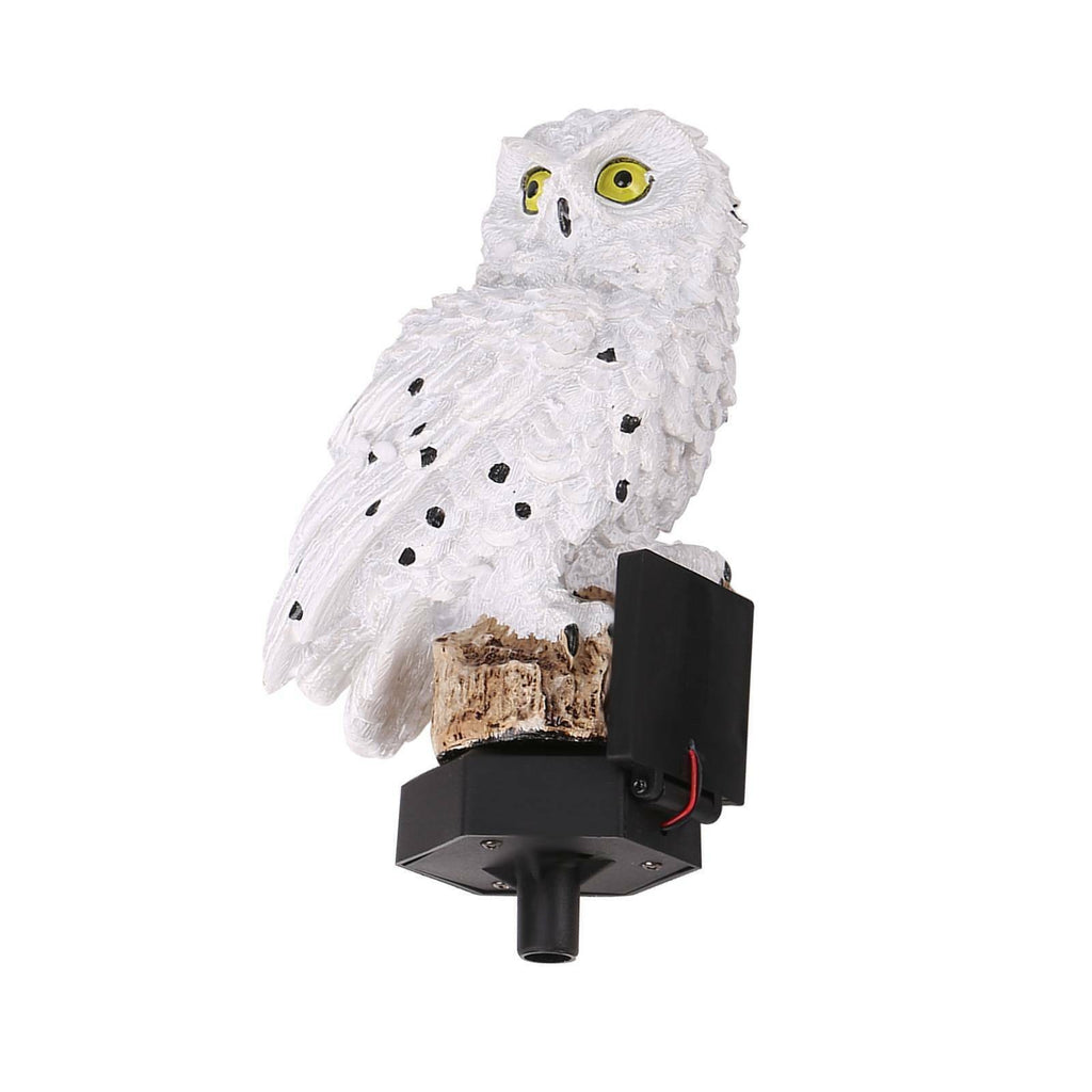 Solar Owl Garden Light Waterproof LED Outdoor Lamp for Pathway & Patio